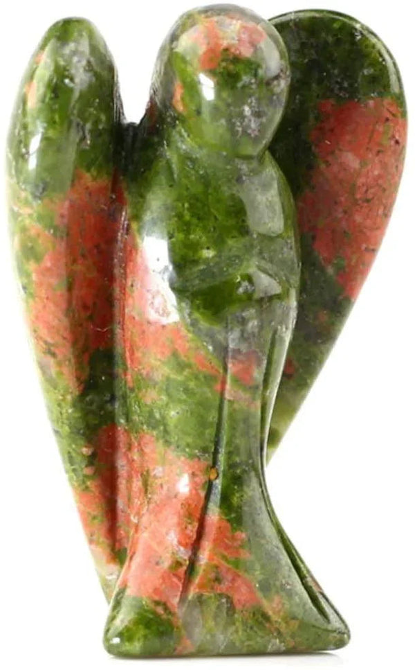 Hand Carved Gemstone Crystal Angel Figurines | Brahmatells by Brahmatells