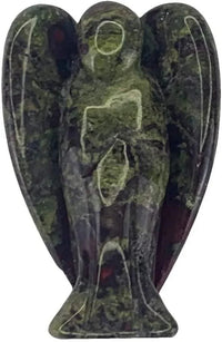 Hand Carved Gemstone Crystal Angel Figurines | Brahmatells by Brahmatells