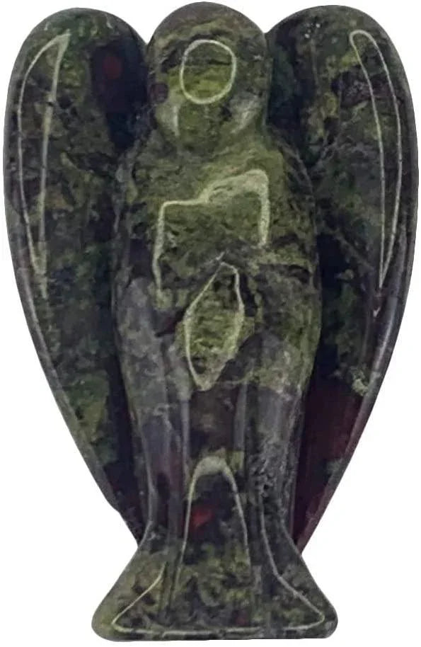 Hand Carved Gemstone Crystal Angel Figurines | Brahmatells by Brahmatells