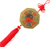 Hanging _Feng_Shui_pa kua mirror by Brahmatells