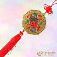 Hanging _Feng_Shui_pa kua mirror by Brahmatells