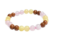 Happiness & Tranquility Gemstone Bracelet – Inner Peace & Balance by Brahmatells