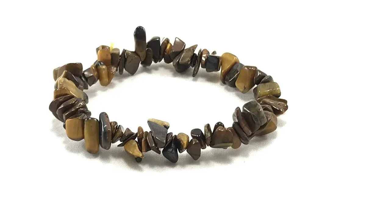 Harness Courage with Energized Tiger's Eye Chips Bracelet | Brahmatells by Brahmatells
