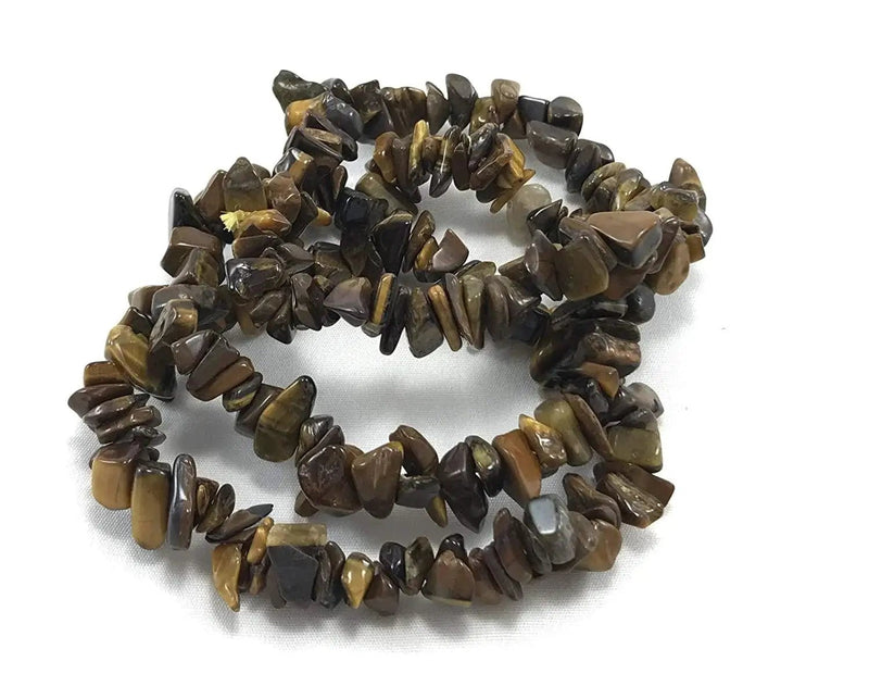 Harness Courage with Energized Tiger's Eye Chips Bracelet | Brahmatells by Brahmatells