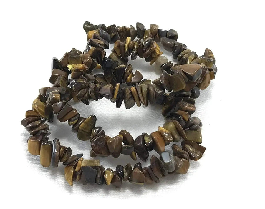 Harness Courage with Energized Tiger's Eye Chips Bracelet | Brahmatells by Brahmatells