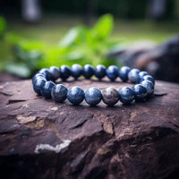 Hawk Eye Stone Bracelet 8mm: Mindfulness & Protection | Brahmatells by Brahmatells