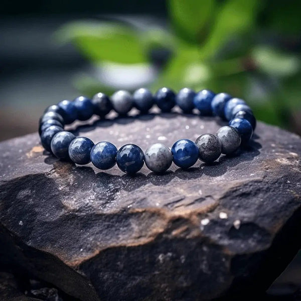 Hawk Eye Stone Bracelet 8mm: Mindfulness & Protection | Brahmatells by Brahmatells