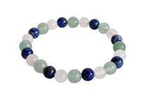 Healing Crystal Bracelet - Natural Gemstones for Energy & Balance by Brahmatells
