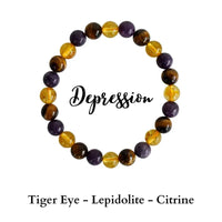 Healing Crystal Bracelet - Natural Gemstones for Energy & Balance by Brahmatells