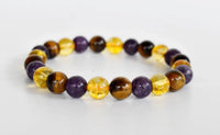 Healing Crystal Bracelet - Natural Gemstones for Energy & Balance by Brahmatells