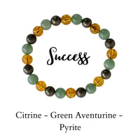 Healing Crystal Bracelet - Natural Gemstones for Energy & Balance by Brahmatells
