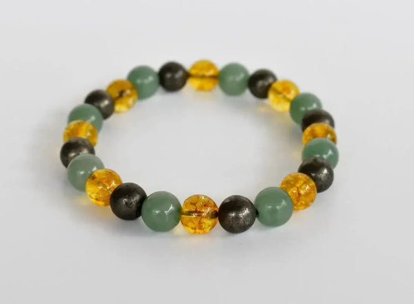 Healing Crystal Bracelet - Natural Gemstones for Energy & Balance by Brahmatells