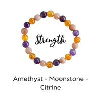 Healing Crystal Bracelet - Natural Gemstones for Energy & Balance by Brahmatells