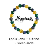 Healing Crystal Bracelet - Natural Gemstones for Energy & Balance by Brahmatells
