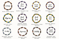 Healing Crystal Bracelet - Natural Gemstones for Energy & Balance by Brahmatells