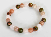 Healing Crystal Bracelet - Natural Gemstones for Energy & Balance by Brahmatells