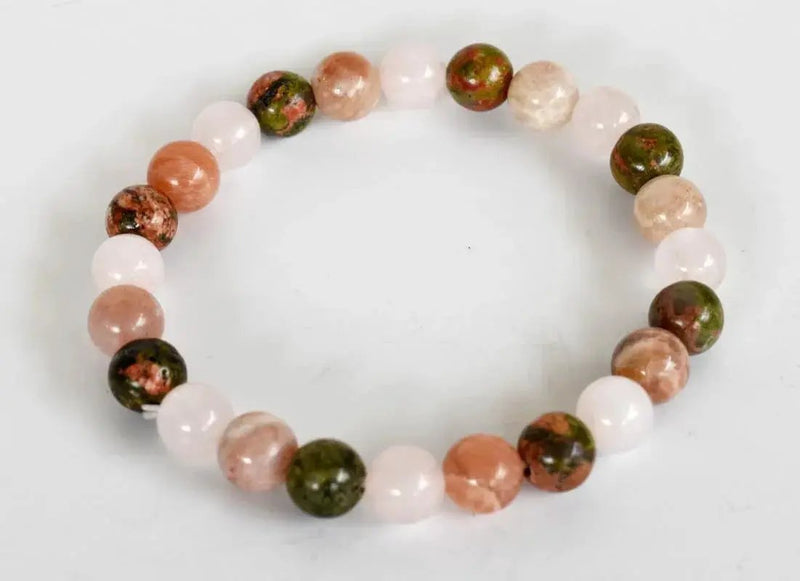 Healing Crystal Bracelet - Natural Gemstones for Energy & Balance by Brahmatells