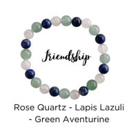 Healing Crystal Bracelet - Natural Gemstones for Energy & Balance by Brahmatells