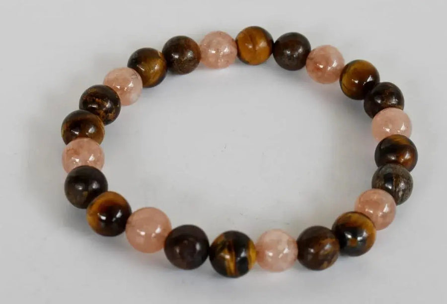 Healing Crystal Bracelet - Natural Gemstones for Energy & Balance by Brahmatells
