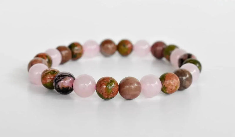 Healing Crystal Bracelet - Natural Gemstones for Energy & Balance by Brahmatells