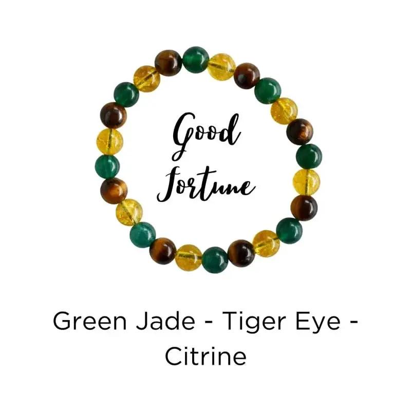 Healing Crystal Bracelet - Natural Gemstones for Energy & Balance by Brahmatells