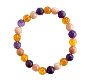 Healing Crystal Bracelet - Natural Gemstones for Energy & Balance by Brahmatells