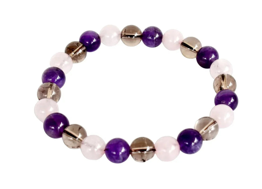 Healing Crystal Bracelet - Natural Gemstones for Energy & Balance by Brahmatells