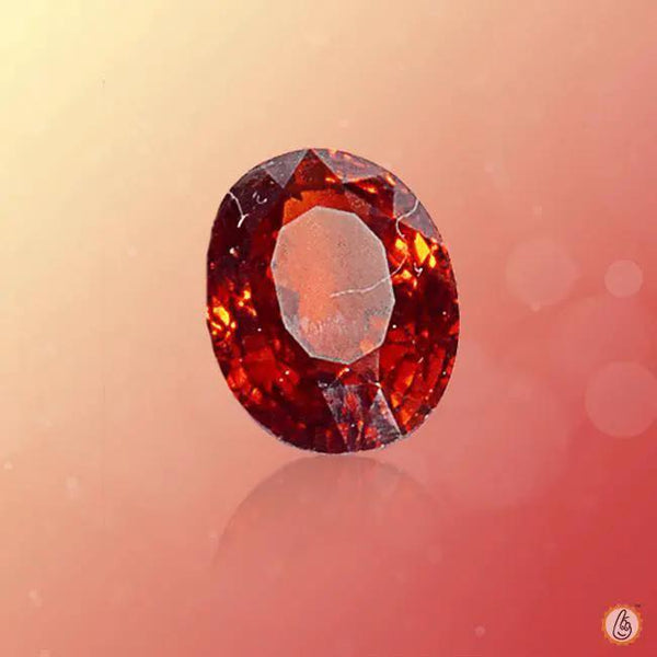 Hessonite Gomed hot-red BTHG116GSM by Brahmatells