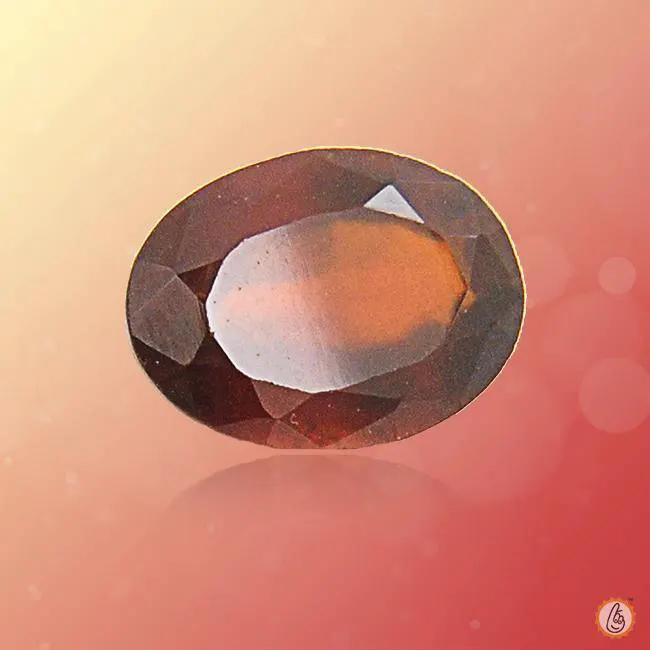 Hessonite Gomed natural-coffee-brown BTHG106GSM by Brahmatells