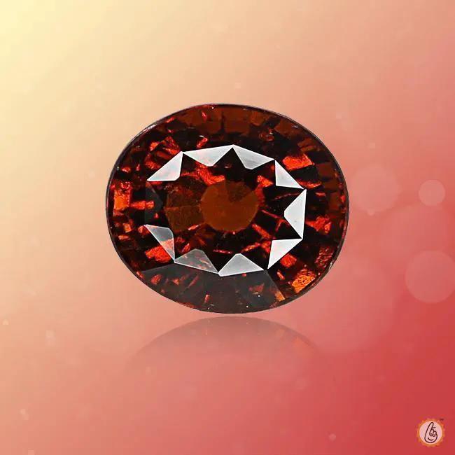 Hessonite Gomed oval BTHG119GSM by Brahmatells