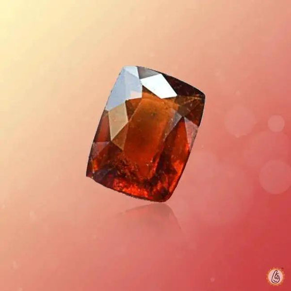 Hessonite Gomed Rectangle-dark-brown BTHG130GSM by Brahmatells