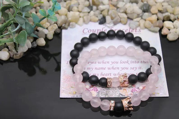 His & Hers Crown Bracelets Set - Celebrate Togetherness | Brahmatells by Brahmatells