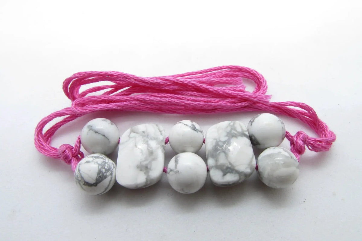 Howlite Band by Brahmatells | Calm & Elegant Stress Relief by Brahmatells
