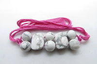 Howlite Band by Brahmatells | Calm & Elegant Stress Relief by Brahmatells