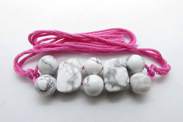 Howlite Band by Brahmatells | Calm & Elegant Stress Relief by Brahmatells