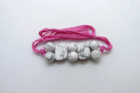 Howlite Band by Brahmatells | Calm & Elegant Stress Relief by Brahmatells