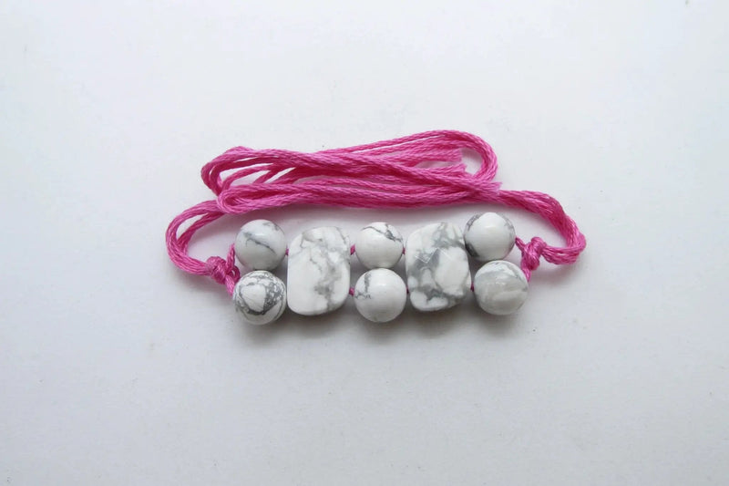 Howlite Band by Brahmatells | Calm & Elegant Stress Relief by Brahmatells