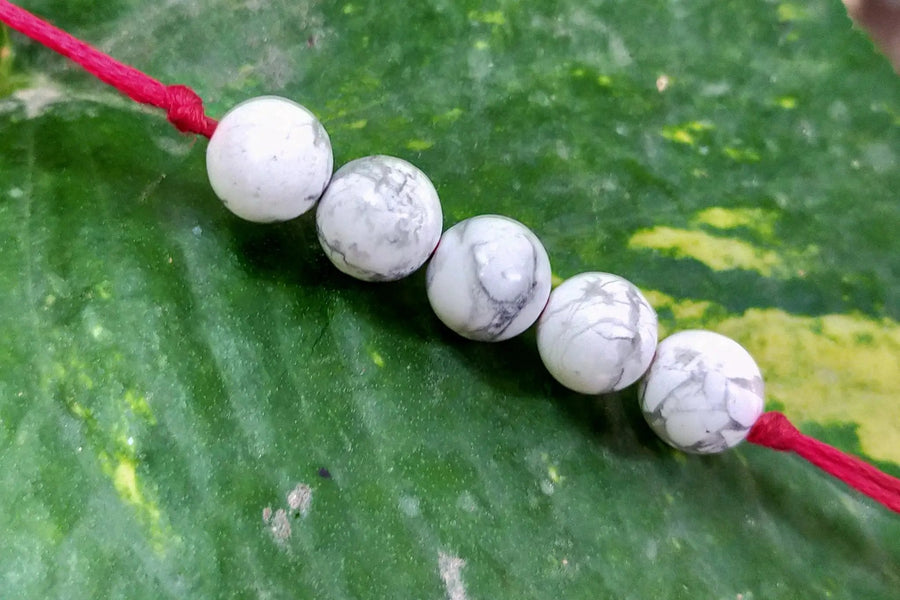 Howlite Band for Calm and Balance | Brahmatells by Brahmatells