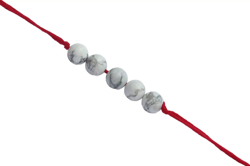 Howlite Band for Calm and Balance | Brahmatells by Brahmatells