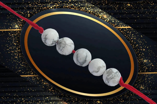 Howlite Band for Calm and Balance | Brahmatells by Brahmatells