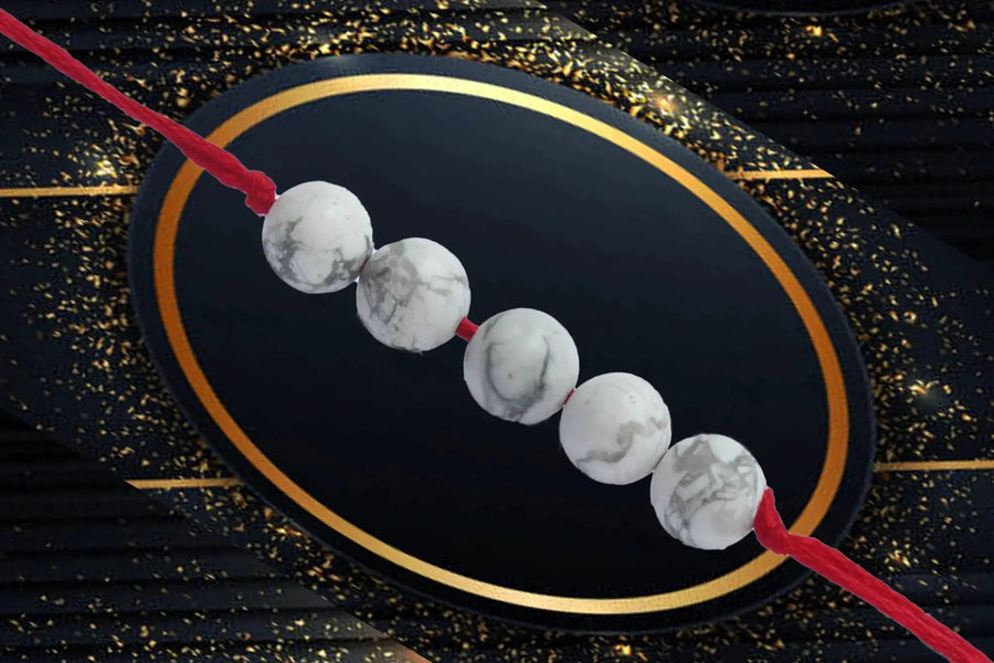 Howlite Band for Calm and Balance | Brahmatells by Brahmatells