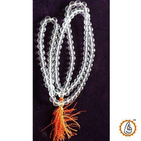 Hydro Sphatik Mala 8MM 109 Beads - Focus & Serenity Enhancer | Brahmatells by Brahmatells