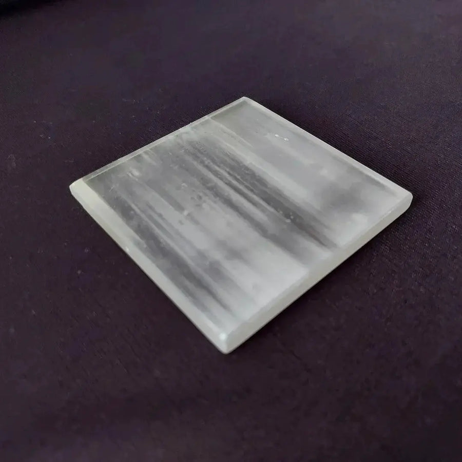 Selenite Charging Plate OM by Brahmatells