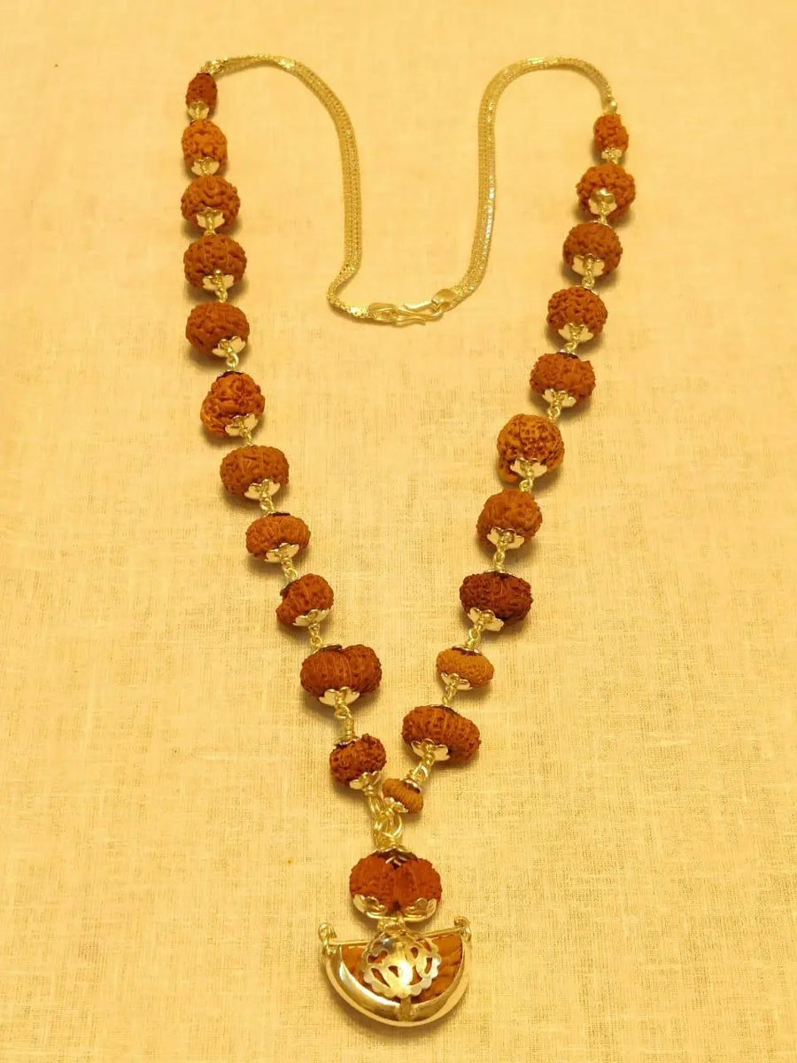 Indrakshi Mala with 1-21 Mukhi Rudrakshas - Divine Energy Spectrum | Brahmatells by Brahmatells