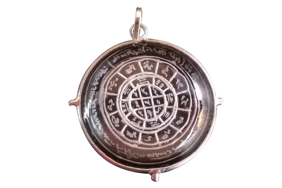Kailash Dhan Raksha Yantra Pendant by Brahmatells