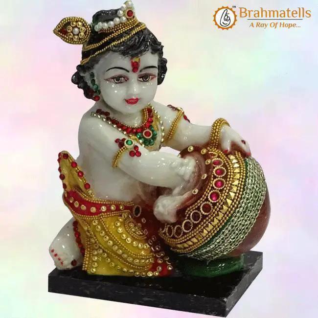 Krishna Polyresin Idol by Brahmatells