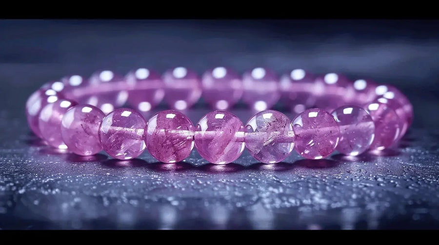 Kunzite Bracelet for Emotional Balance | Brahmatells by Brahmatells