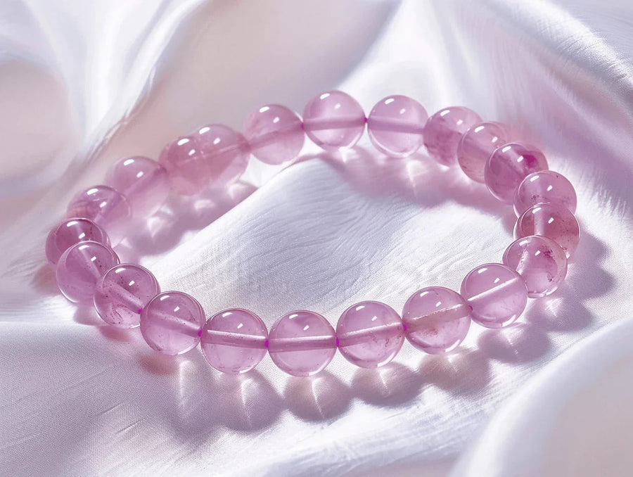 Kunzite Bracelet for Emotional Balance | Brahmatells by Brahmatells