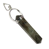 Labradorite Double Point Pendant - Explore Mystical Power by brahmatells