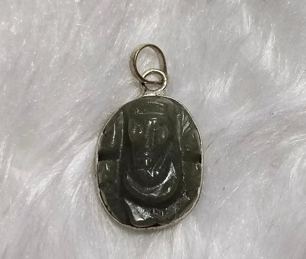 Labradorite Ganesha Pendant - Mystical Protection | Brahmatells by Brahmatells